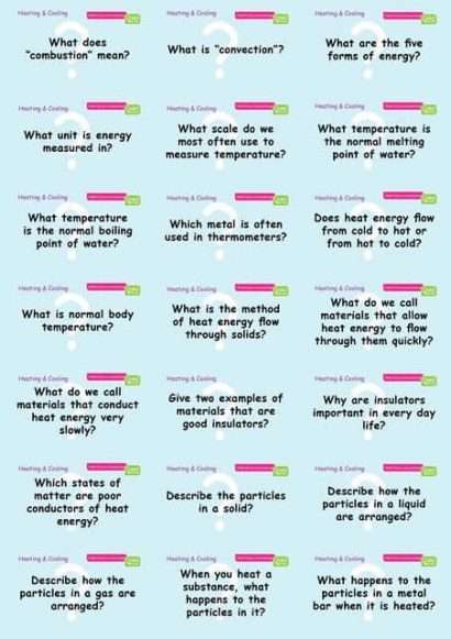 Common Entrance KS3 Science Revision Flashcards