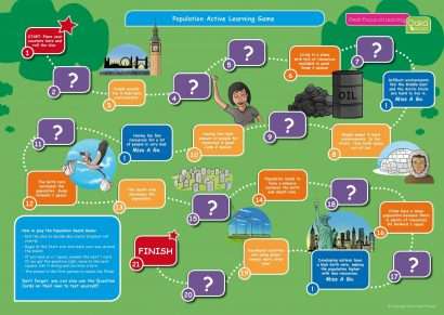 Common Entrance KS3 Geography Revision Game