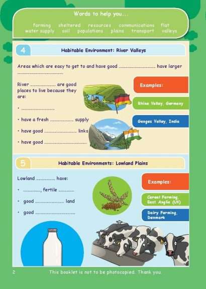 Common Entrance KS3 Geography Revision Book