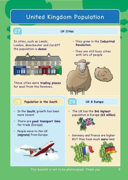CE/KS3 Geography: Population
