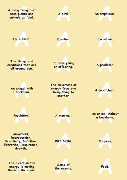 KS2 Science: Biology: Living Things & Their Habitats