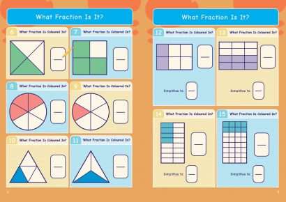 KS2 Maths Fractions Revision Book