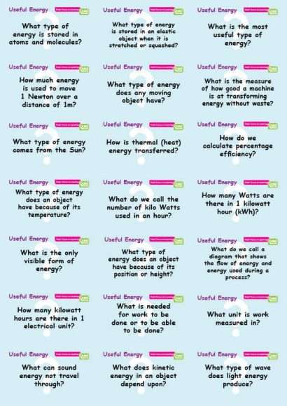 Common Entrance KS3 Science Revision Flashcards