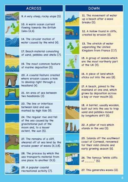 CE/KS3 Geography Crosswords Level 1