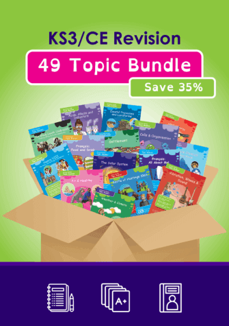CE/KS3 Revision Bundle - 49 KS3/CE Topics
