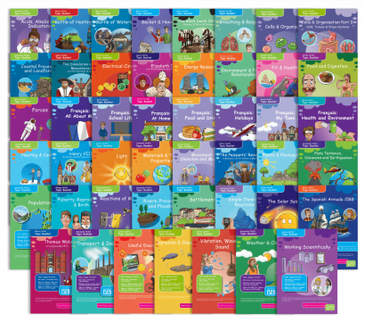 CE/KS3 Revision Bundle - 49 KS3/CE Topic Packs for key revision facts PLUS a free 12 month Oaka E-books subscription