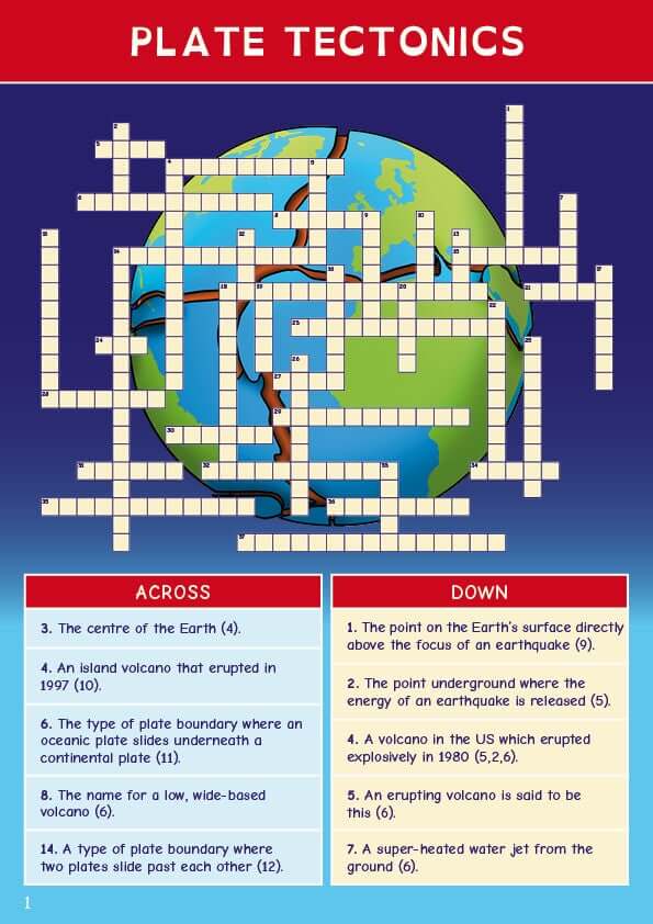 CE/KS3 Geography Crosswords Level 2