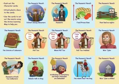 Common Entrance KS3 History Revision Characters