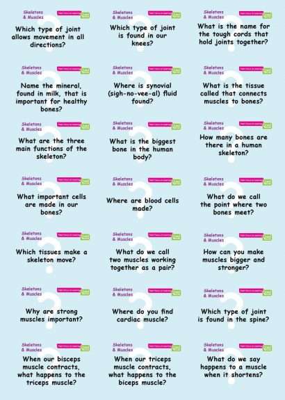 Common Entrance KS3 Science Revision Flashcards