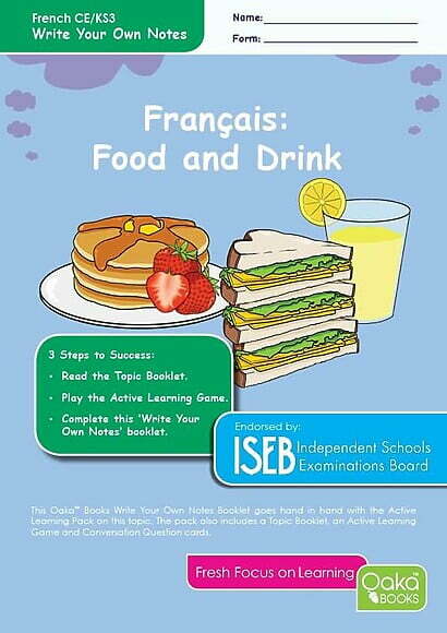 CE/KS3 French: Food & Drink