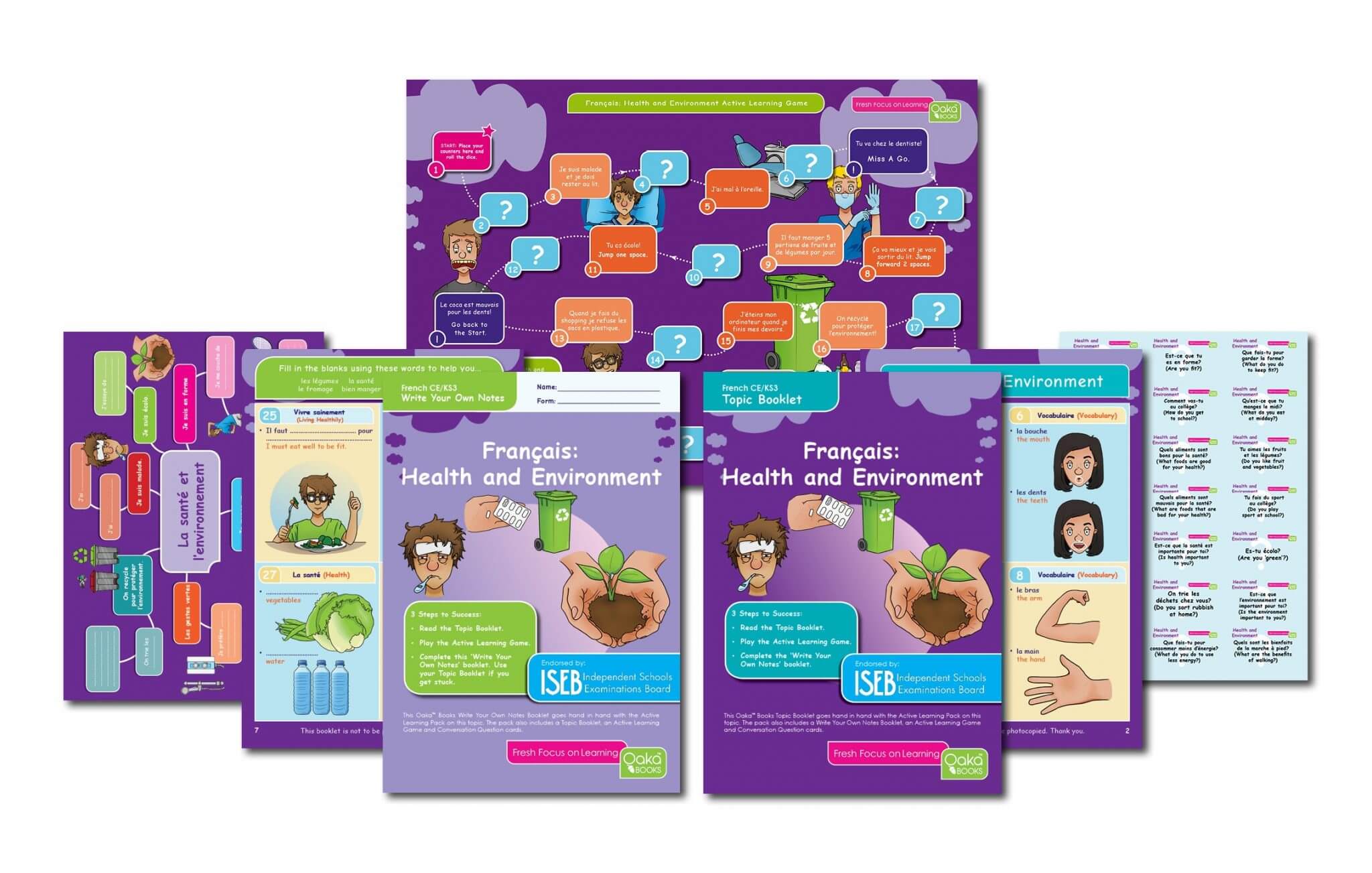 CE/KS3 French: Health & Environment