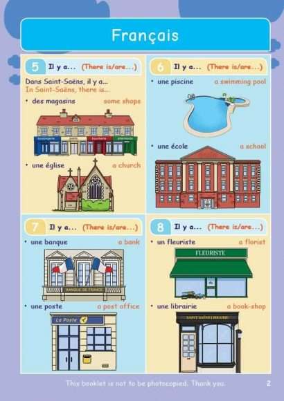 CE/KS3 French: My Town