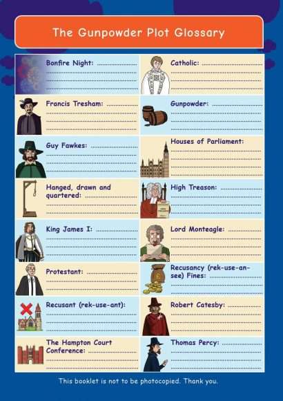 CE/KS3 History: The Gunpowder Plot