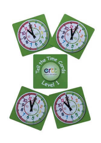 Tell the Time Card Game - Level 1 (Ages 5-7)
