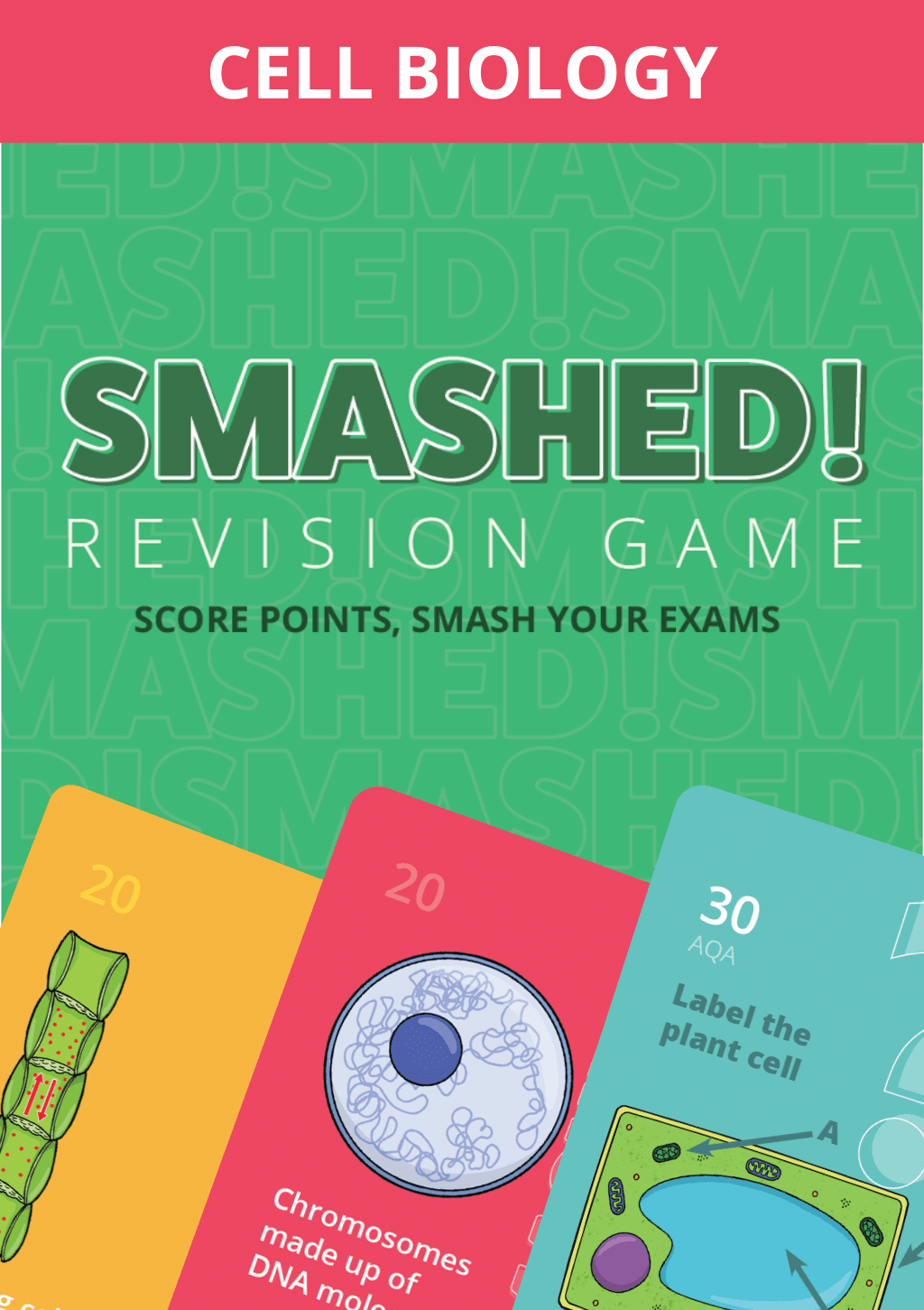 Cell Biology Smashed Card Game