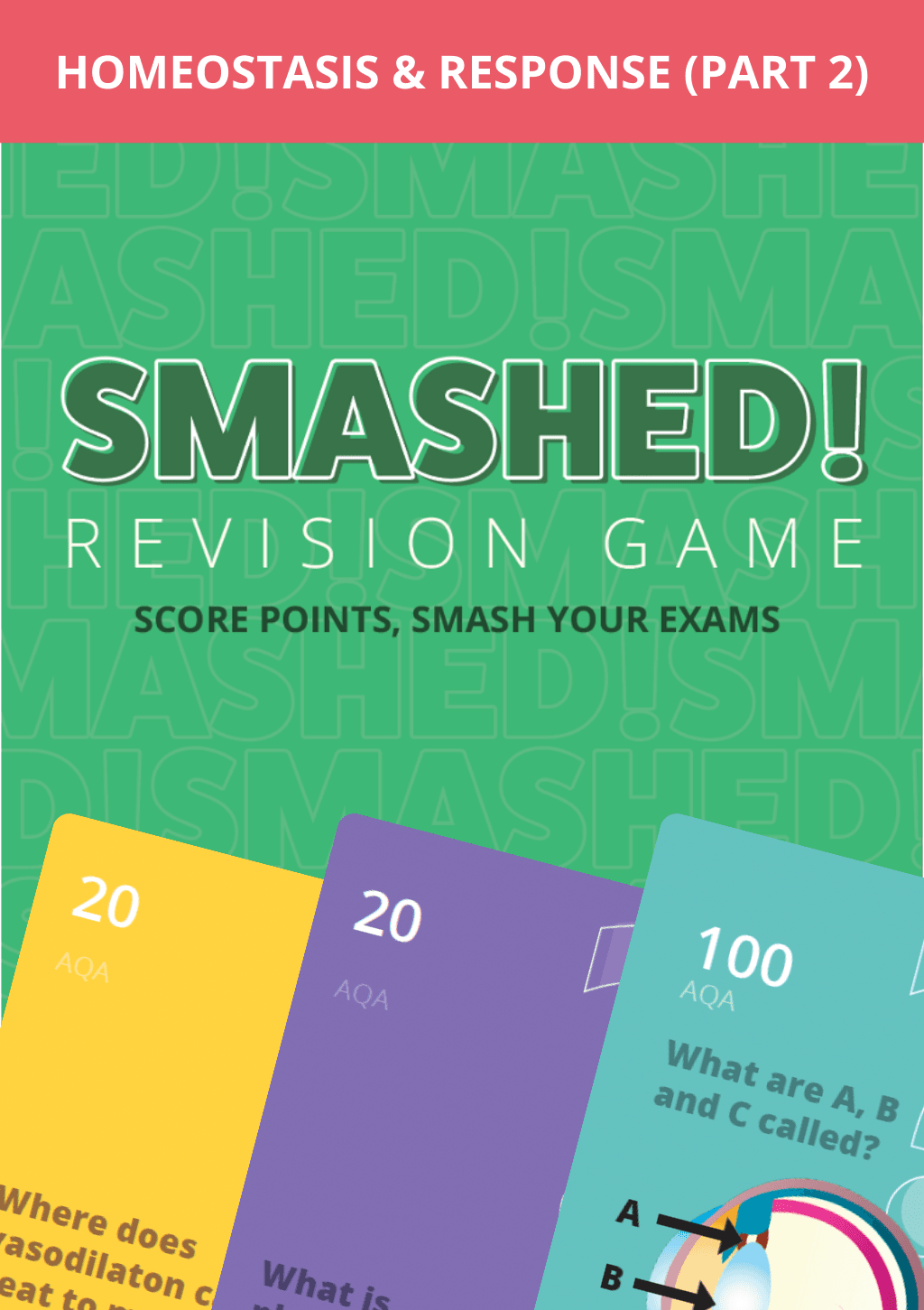 Homeostasis and Response P2 Smashed Card Game